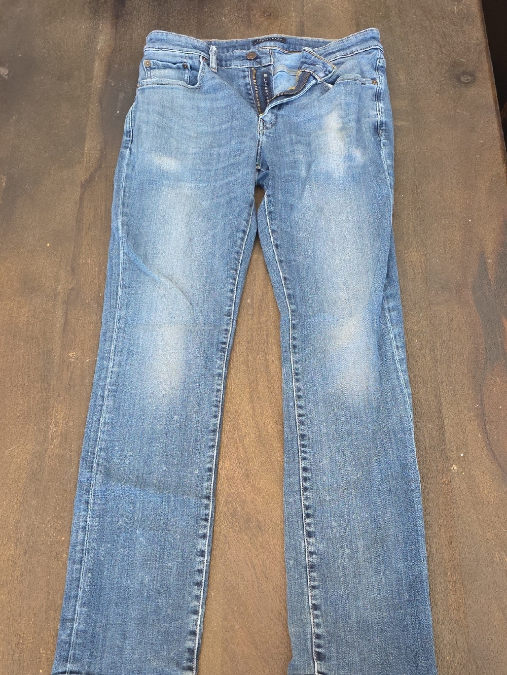 Lucky Brand 30/32  Women's Straight Leg Faded Blue Jeans